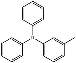 3-甲基三苯胺, 4316-54-5, 结构式