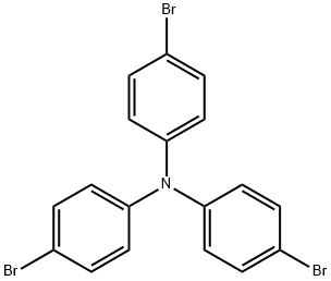 三(4-溴苯)胺, 4316-58-9, 结构式