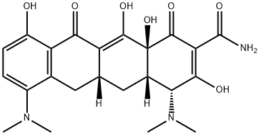 4-表米诺环素, 43168-51-0, 结构式