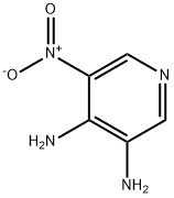 3,4-Pyridinediamine,  5-nitro- 化学構造式