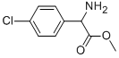 对氯苯甘氨酸甲酯,43189-20-4,结构式
