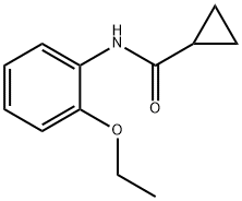 Cyclopropanecarboxamide, N-(2-ethoxyphenyl)- (9CI),431925-23-4,结构式