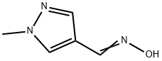 1H-Pyrazole-4-carboxaldehyde,1-methyl-,oxime(9CI),43193-15-3,结构式