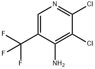 2,3-Dichloro-5-(trifluoromethyl)-4-pyridinamine,431942-80-2,结构式