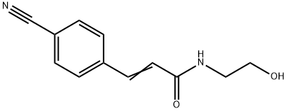 N-(2-하이드록시에틸)-3-(4-시아노페닐)프로펜아미드