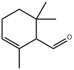 alpha-环柠檬醛,432-24-6,结构式