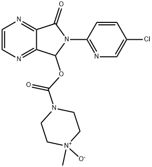 N-氧化佐匹克隆 结构式