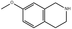 7-METHOXY-1,2,3,4-TETRAHYDRO-ISOQUINOLINE Structure