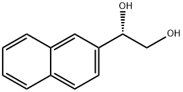 (S)-(+)-1-(2-萘基)-1,2-乙二醇 结构式