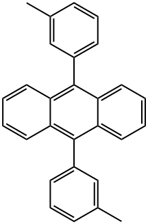 9,10-BIS[3-METHYLPHENYL]ANTHRACENE Structure