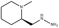 Piperidine, 2-(hydrazinomethyl)-1-methyl-, (2R)- (9CI) Struktur