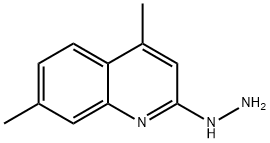 2(1H)-Quinolinone,4,7-dimethyl-,hydrazone(9CI) 结构式