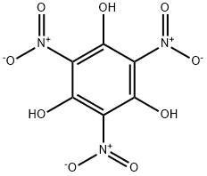 2,4,6-Trinitro-1,3,5-benzenetriol, 4328-17-0, 结构式