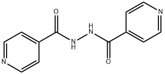 1,2-Bis(4-pyridylcarbonyl)hydrazine Struktur