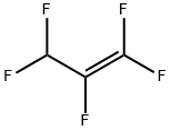 1,1,2,3,3-ペンタフルオロプロペン 化学構造式