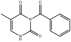 N3-benzoylthymine Structure