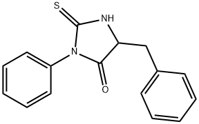苯基硫代乙内酰脲-苯丙氨酸, 4332-97-2, 结构式