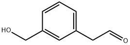 Benzeneacetaldehyde, 3-(hydroxymethyl)- (9CI) 化学構造式