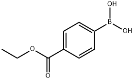 4-乙氧羰基苯硼酸,4334-88-7,结构式