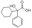 2-环己基-2-羟基苯乙酸, 4335-77-7, 结构式