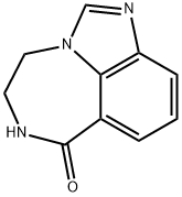 Imidazo[4,5,1-jk][1,4]benzodiazepin-7(4H)-one, 5,6-dihydro- (9CI),433726-95-5,结构式