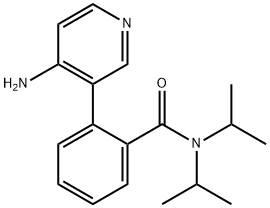 2-(4-AMINO-3-PYRIDINYL) N,N-BIS(1-METHYLETHYL)-BENZAMIDE|