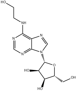 N-(2-Hydroxyethyl)adenosine Struktur