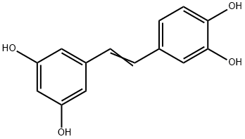 3,3',4,5'-Tetrahydroxystilbene,4339-71-3,结构式