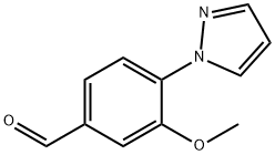 3-METHOXY-4-(1H-PYRAZOL-1-YL)BENZALDEHYDE