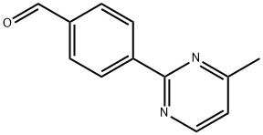 4-(4-METHYLPYRIMIDIN-2-YL)BENZALDEHYDE Struktur