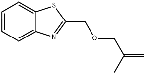 Benzothiazole, 2-[[(2-methyl-2-propenyl)oxy]methyl]- (9CI) Structure