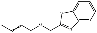 Benzothiazole, 2-[(2-butenyloxy)methyl]- (9CI),433924-21-1,结构式