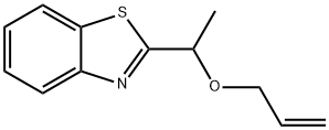 Benzothiazole, 2-[1-(2-propenyloxy)ethyl]- (9CI) Structure