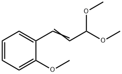 Benzene, 1-(3,3-dimethoxy-1-propenyl)-2-methoxy- Structure
