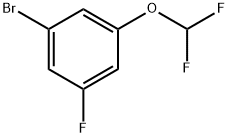 3-溴-5-氟-1-(二氟甲氧基)苯,433939-28-7,结构式