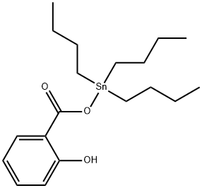サリチル酸トリブチルスタンニル 化学構造式