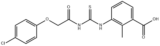 3-[[[[(4-클로로페녹시)아세틸]아미노]티옥소메틸]아미노]-2-메틸-벤조산