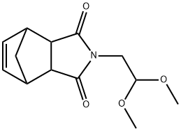 4-(2,2-DIMETHOXY-ETHYL)-4-AZA-TRICYCLO[5.2.1.0(2,6)]DEC-8-ENE-3,5-DIONE Struktur
