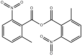 2-甲基-6-硝基苯甲酸酐,434935-69-0,结构式