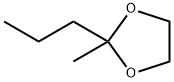 2-Methyl-2-propyl-1,3-dioxolane Structure