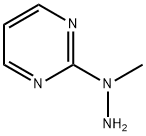 2-(1-甲基肼基)嘧啶,435337-82-9,结构式