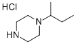 1-(2-丁基)哌嗪盐酸盐,435341-98-3,结构式