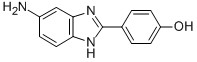 4-(6-氨基-1H-苯并[D]咪唑-2-基)苯酚,435341-99-4,结构式