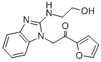 435345-13-4 1-(呋喃-2-基)-2-(2-((2-羟乙基)氨基)-1H-苯并[D]咪唑-1-基)乙-1-酮氢溴酸盐