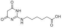 6-(4,6-DIOXO-1,4,5,6-TETRAHYDRO-PYRIMIDIN-2-YLAMINO)-HEXANOIC ACID|6-(4,6-二氧-1,4,5,6-四氢-嘧啶-2-氨基)-己酸