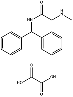N-BENZHYDRYL-2-메틸아미노-아세트아미드