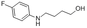 4-(4-FLUORO-PHENYLAMINO)-BUTAN-1-OL 结构式