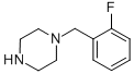 1-(2-FLUOROBENZYL)PIPERAZINE 化学構造式