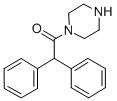 2,2-DIPHENYL-1-PIPERAZIN-1-YL-ETHANONE Struktur
