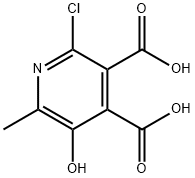 3,4-Pyridinedicarboxylic  acid,  2-chloro-5-hydroxy-6-methyl-|